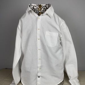 Taylor Stitch Men's Shirt - The California in Natural Slub Linen - XL (44)